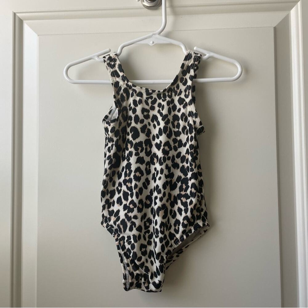 Old Navy Leopard Swim One Piece 12-18 Months